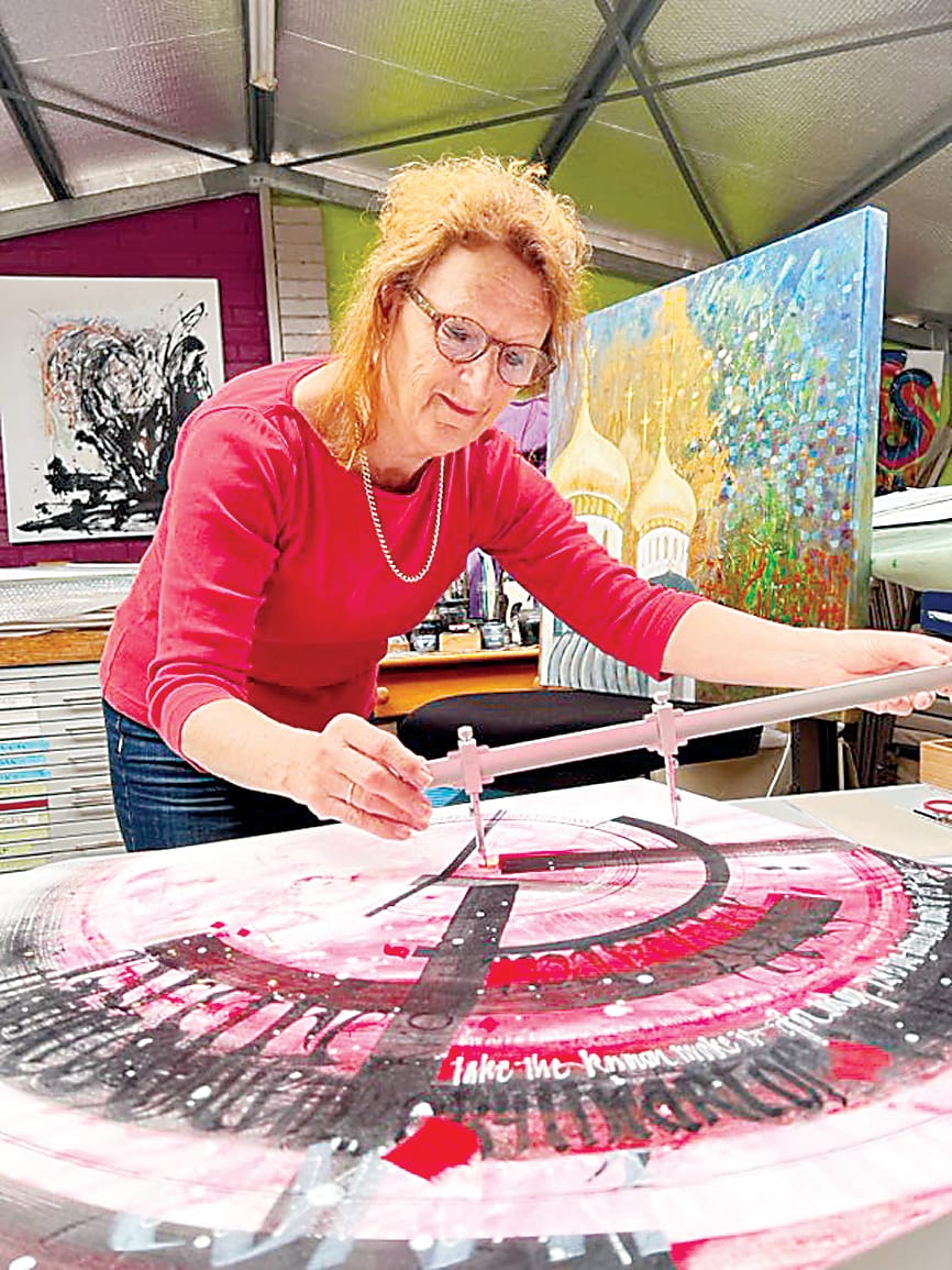 Exploring script at Red Tree Gallery