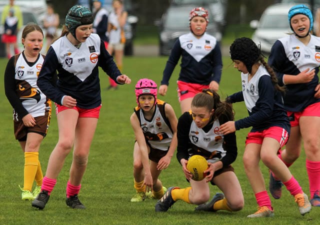 Football (U12's) Girls - Warranor Vs. Blues - 11.09.2022