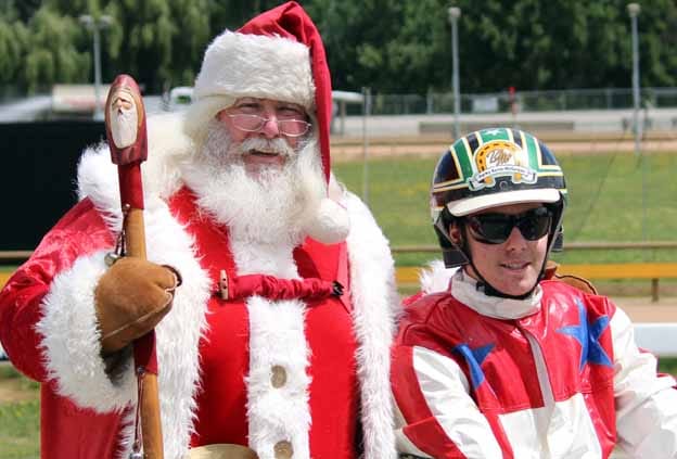 Harness lends a hand