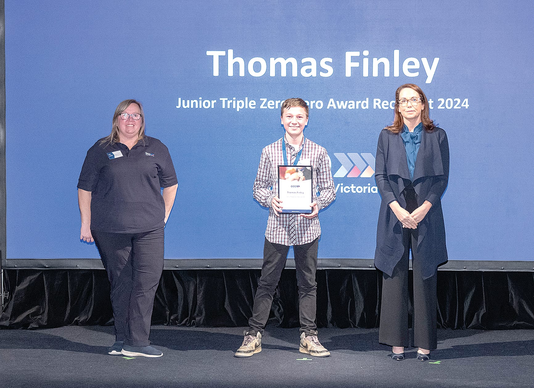 Thomas is triple zero hero