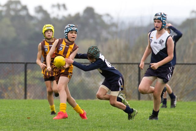 Football SE Juniors U12s Blues v Warranor - 24042021