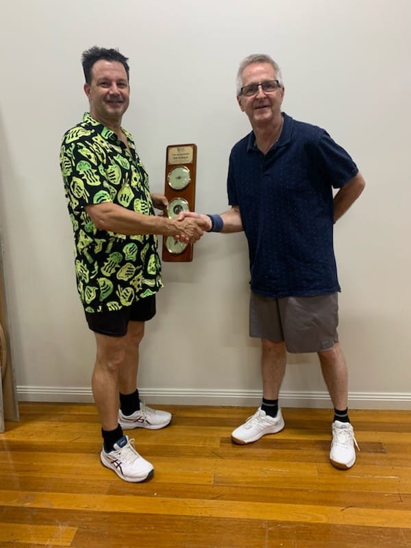 New life member at squash club
