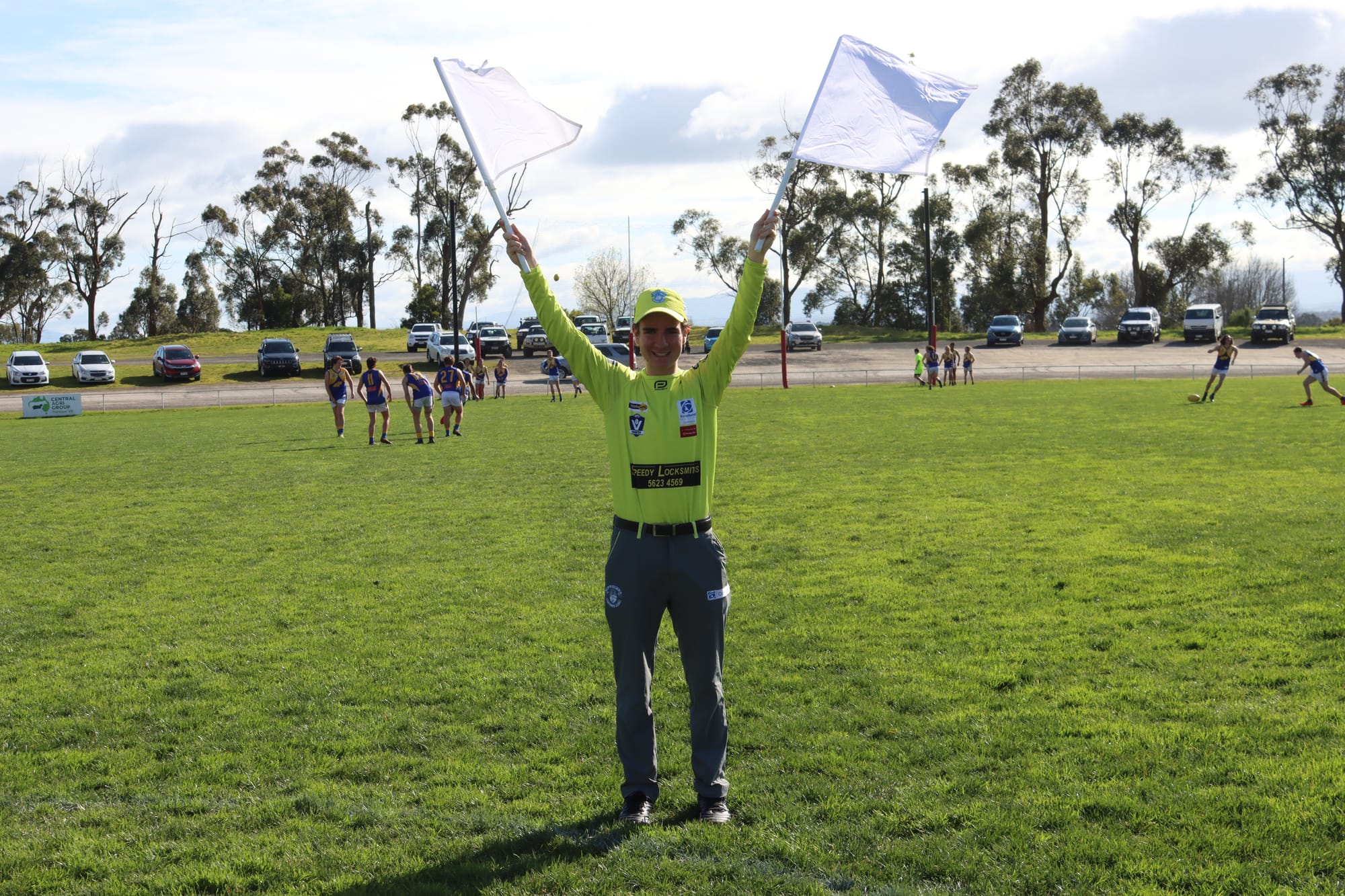 Zak's umpiring goals