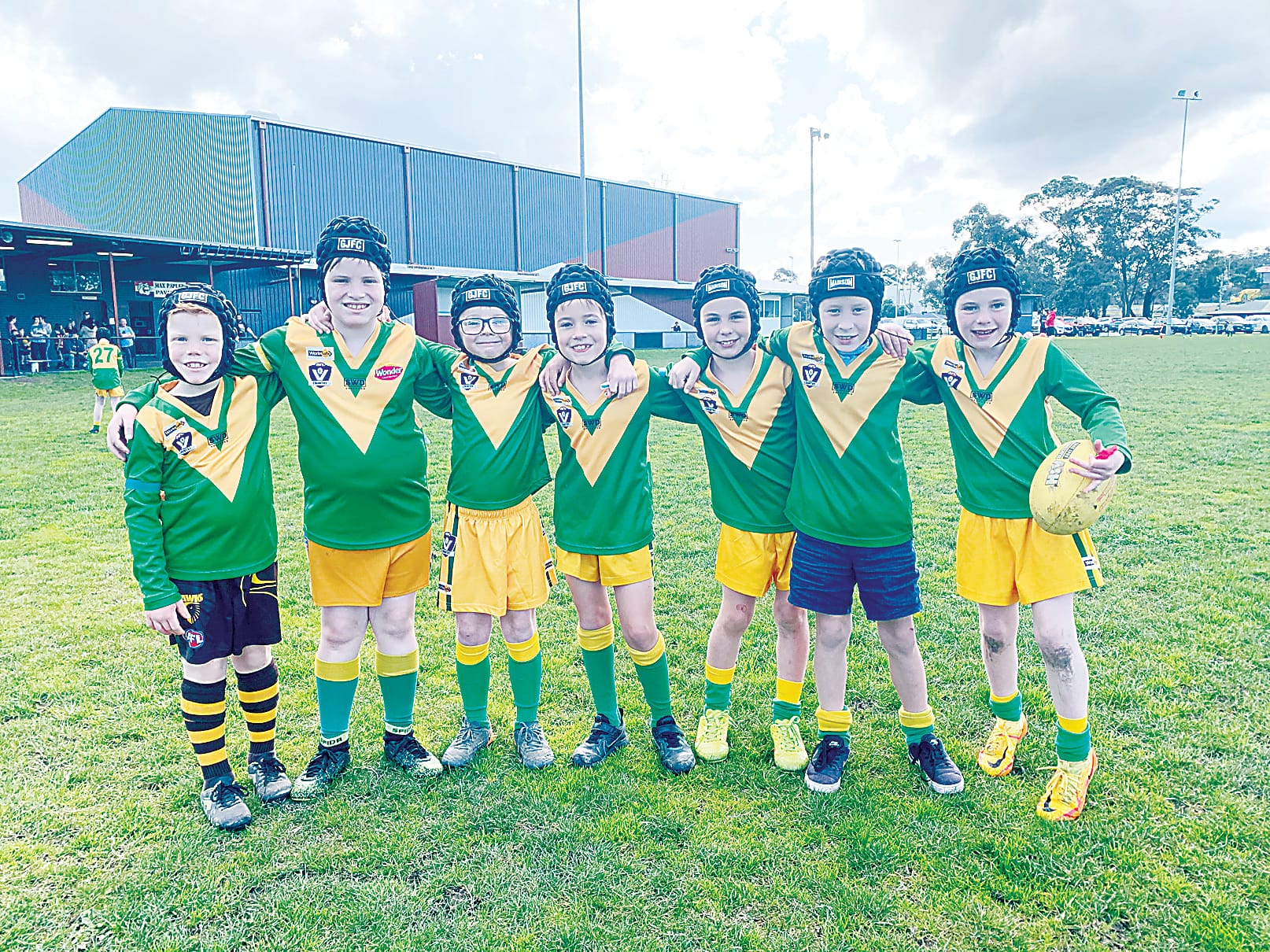 Footy fun at WDJFL under eight carnival