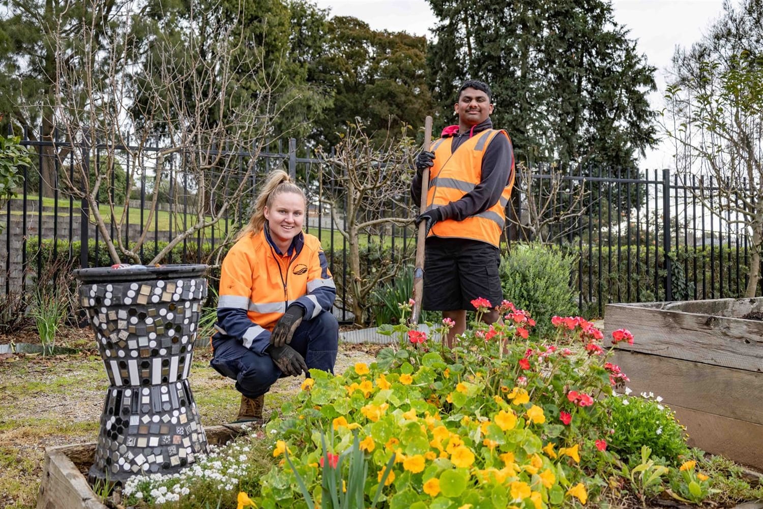 Outdoor work experience for special school students