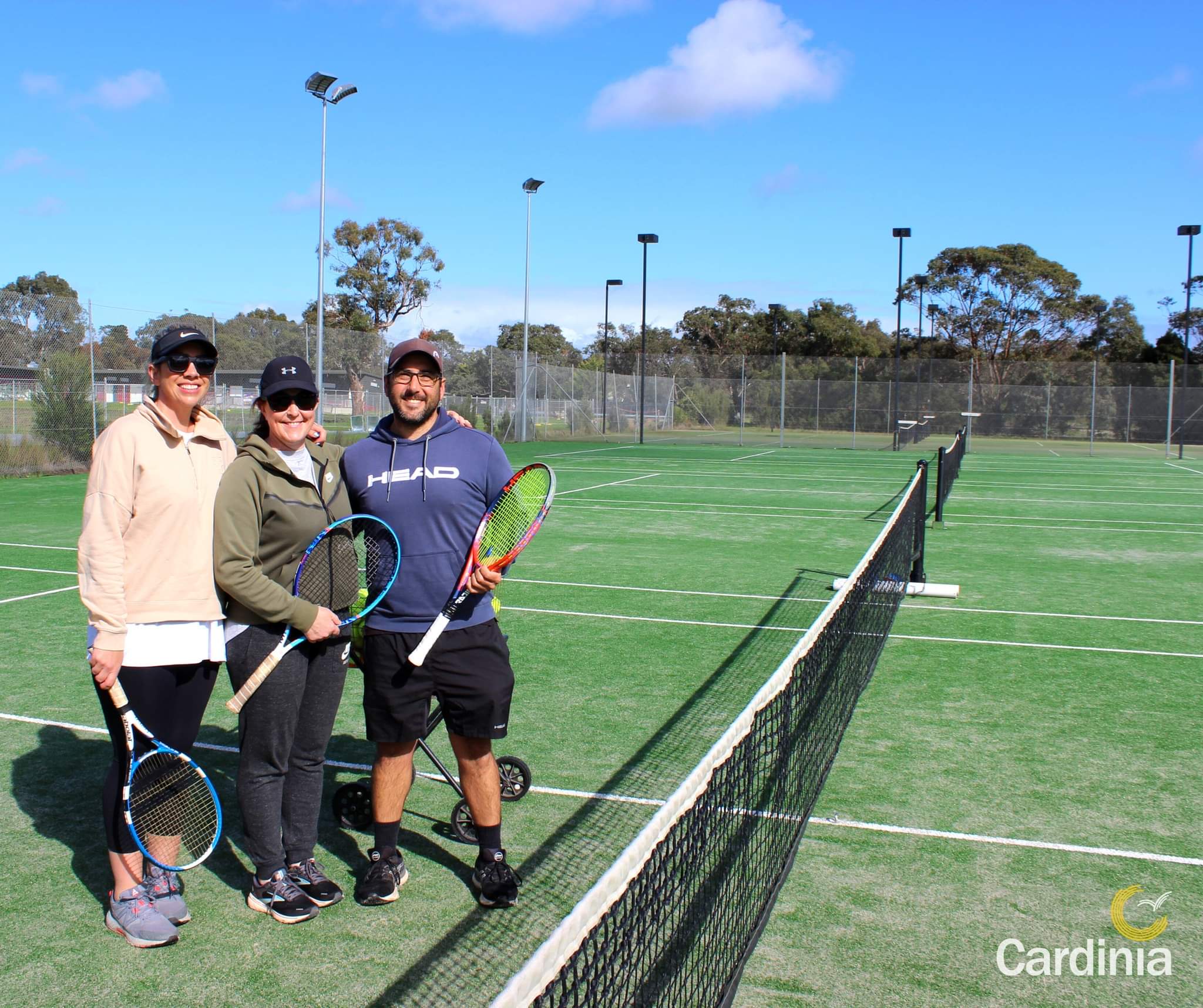 Bunyip celebrate court resurfacing