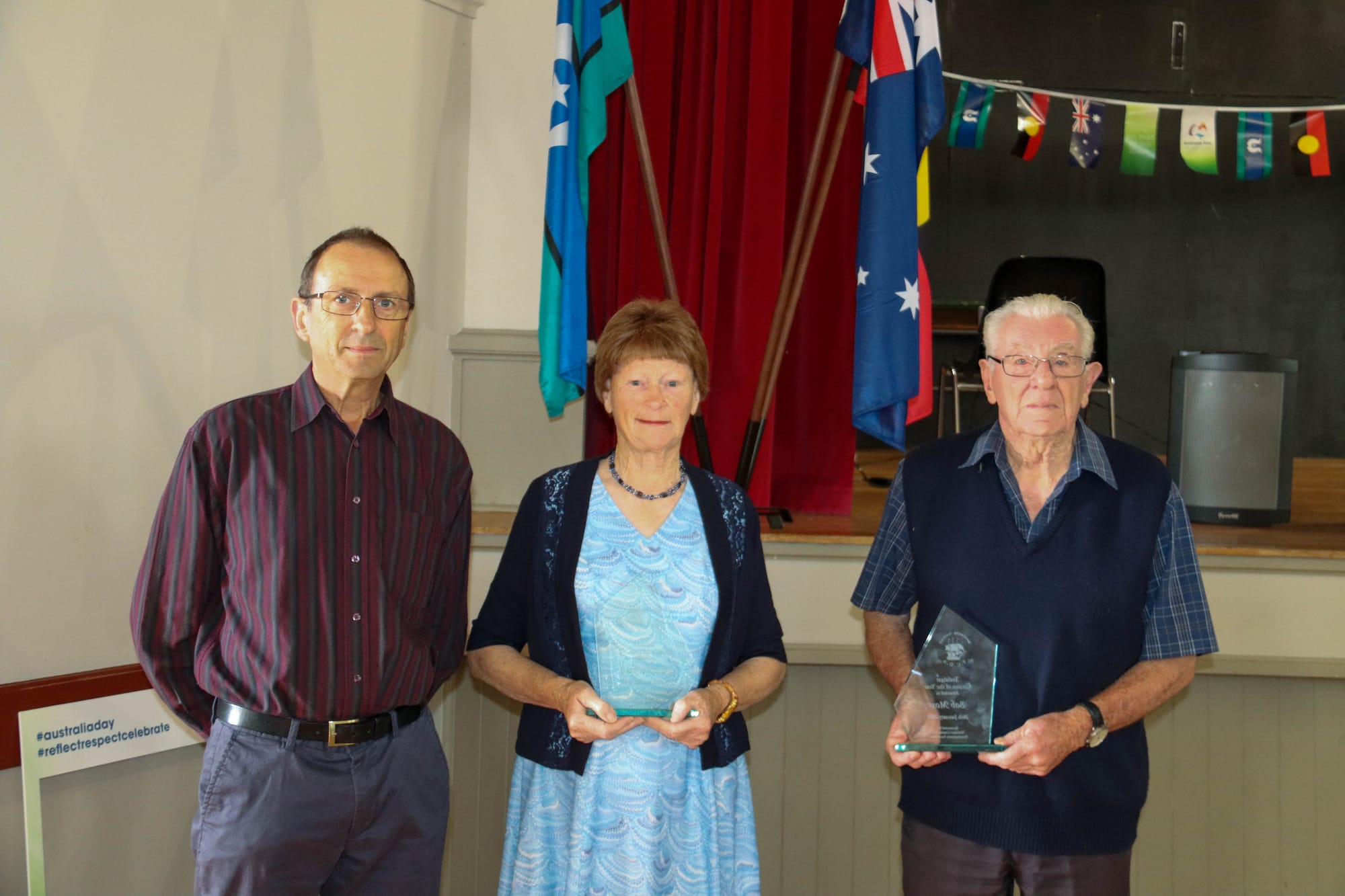 Glenys and Bob named Trafalgar's top citizens