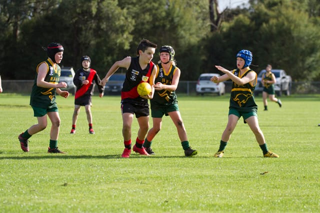 Football WDJFL (U12's) Hallora Vs. Warragul - 15.05.2021 