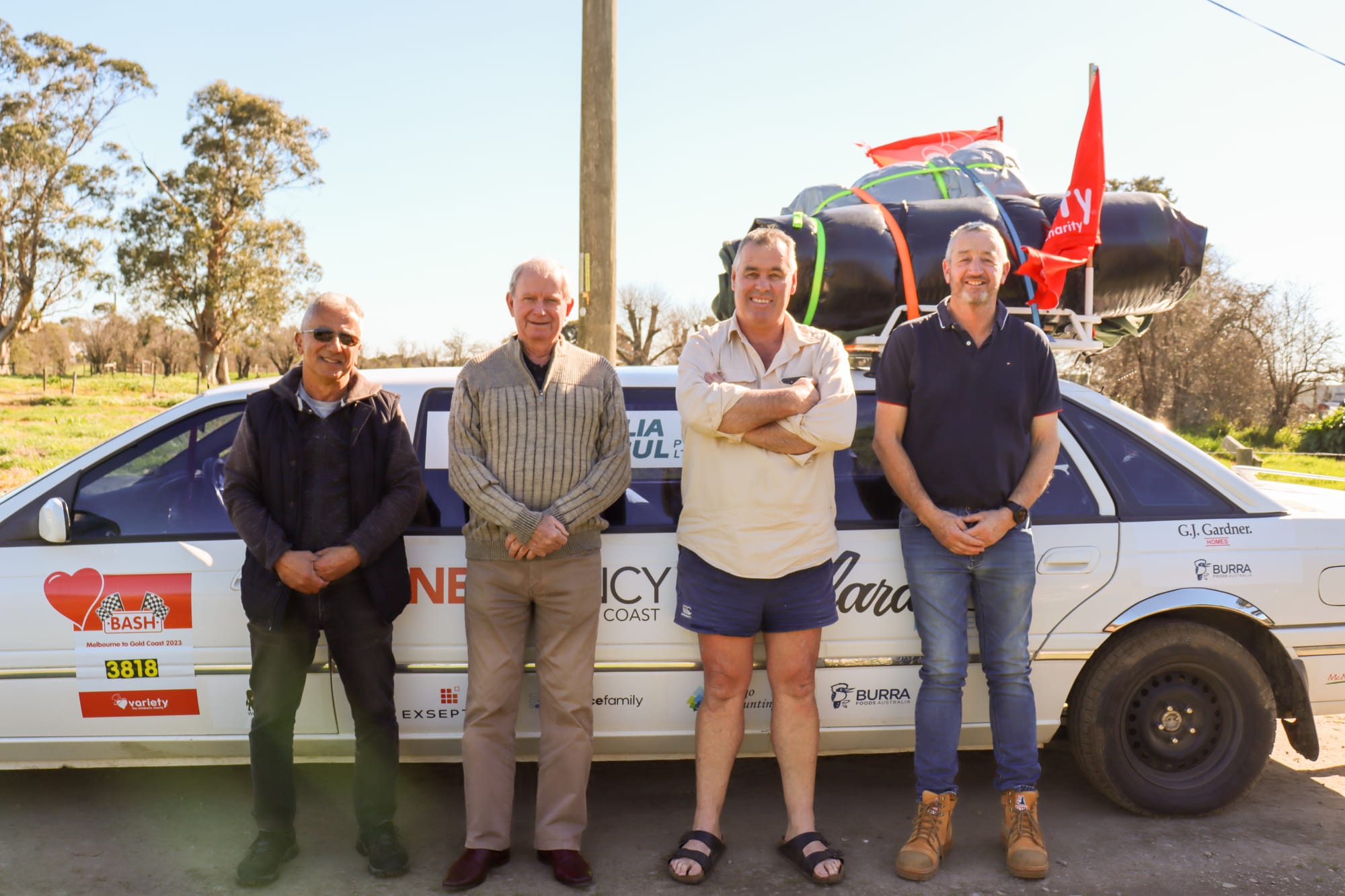 Drouin locals getting it done in Variety Bash
