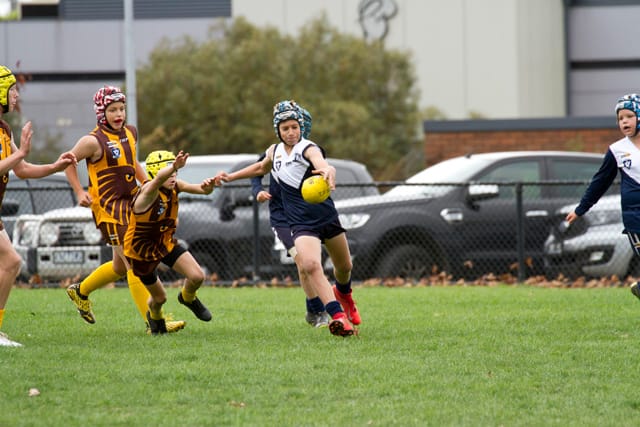 Football SE Juniors U12s Blues v Warranor - 24042021