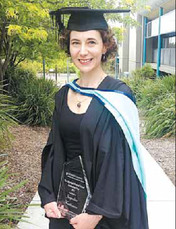 Jackie tops medical school