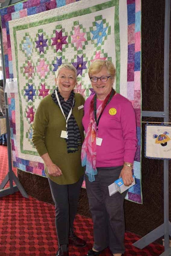 Quilts charm and raise funds