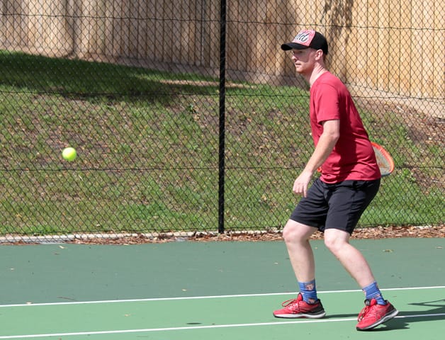 Tennis Grand Finals Seniors Warragul Vs. Hallora - 28.03.21 - MENS DOUBLES RND 2