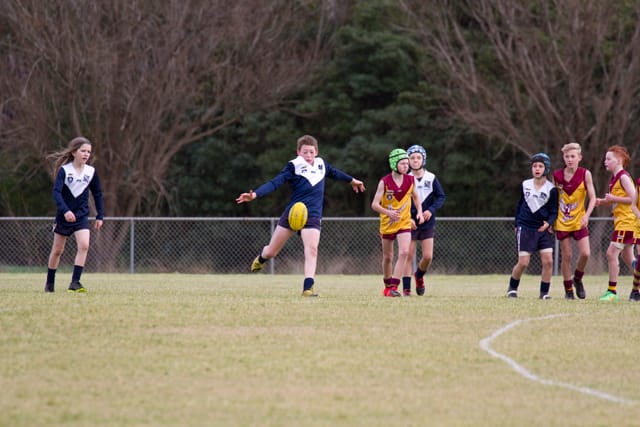 Football WGJFL (U12's) Drouin Gold Vs. Warragul Blues - 05.06.2021