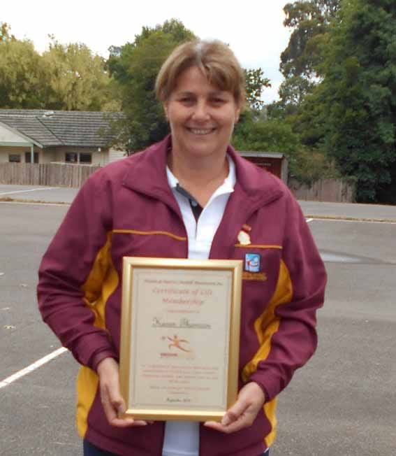 Drouin netball hails new life member