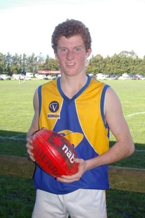 Liam Anderson to represent Victoria Country