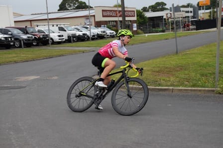 Riders try criterium circuit