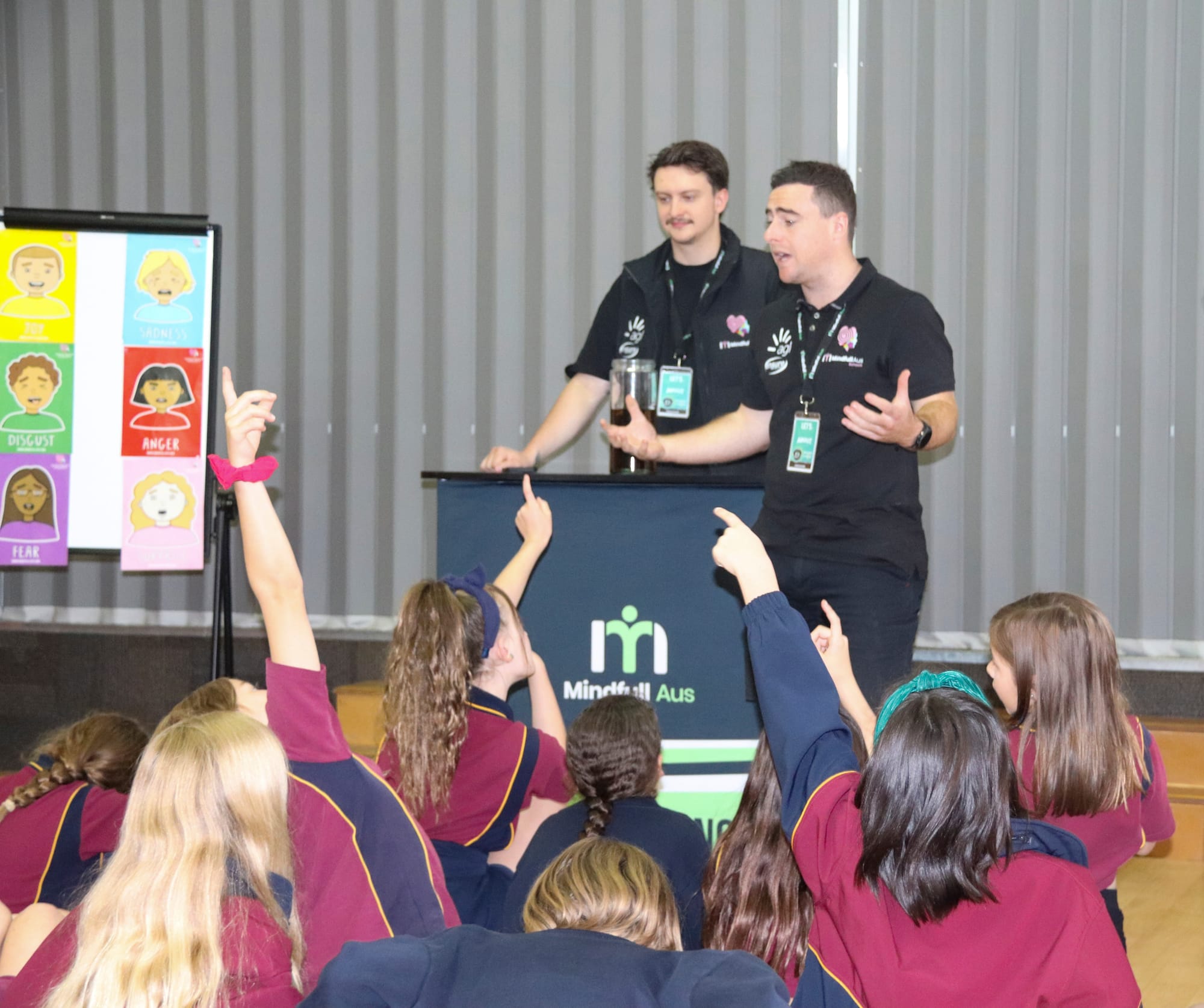 Students learn to identify feelings at Drouin West