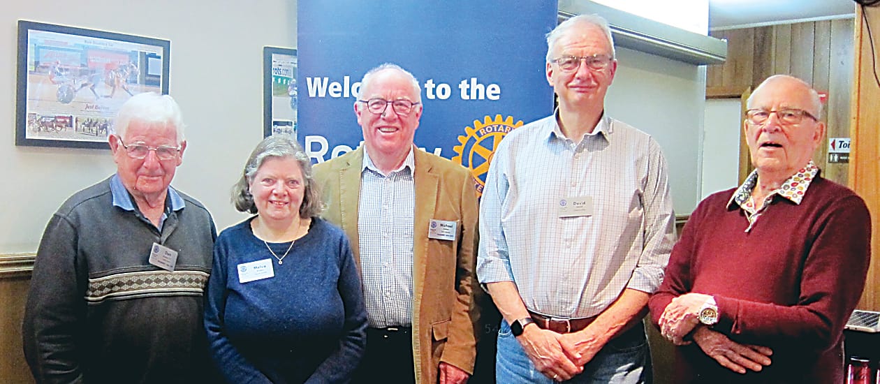 New members for Rotary