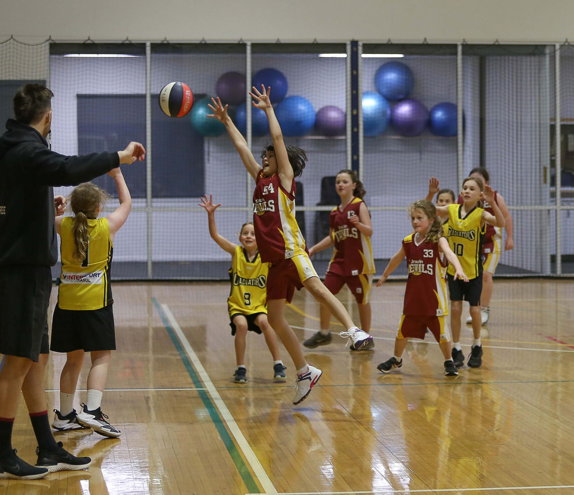 Basketball (U10's) Girls Shadows Vs. Drouin Foxes - 09.06.2022