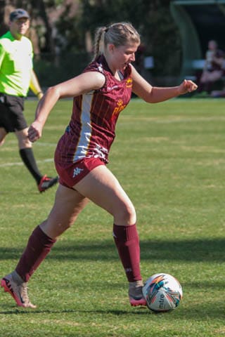 Soccer Womens - Drouin Dragon Maroons Vs. Mirboo North - 11.08.2024