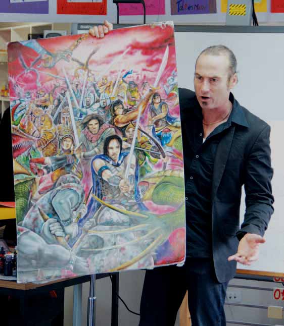 Illustrating art at Longwarry