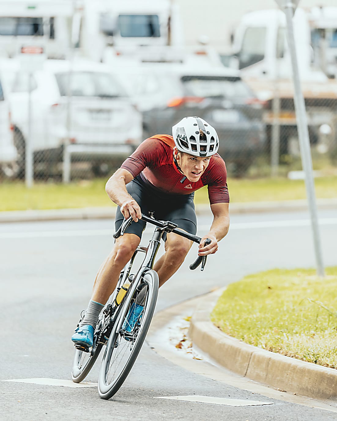 Triumphant return to road racing