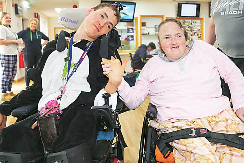 Malachy and Cassidy enjoyed taking part in Gippsland's Biggest PJ Day.