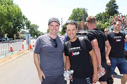 Crowd support for cycling