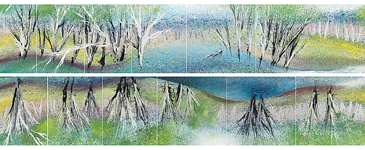 "In Flow" on display