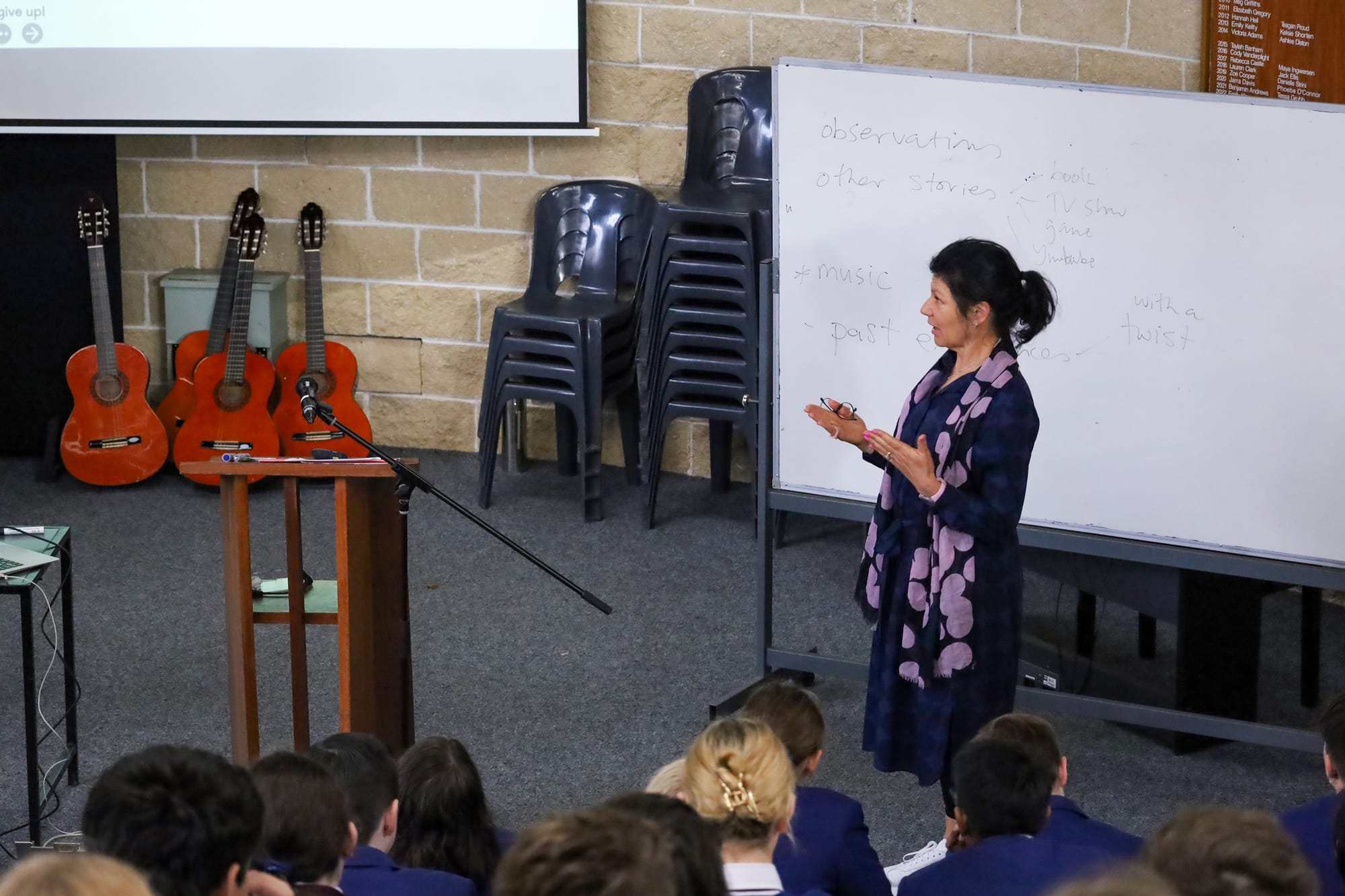 Australian author Jane Godwin provides students with tips to improve their story writing.