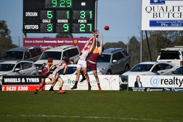 Football- Drouin Vs Warragul U16s 1-08-2020