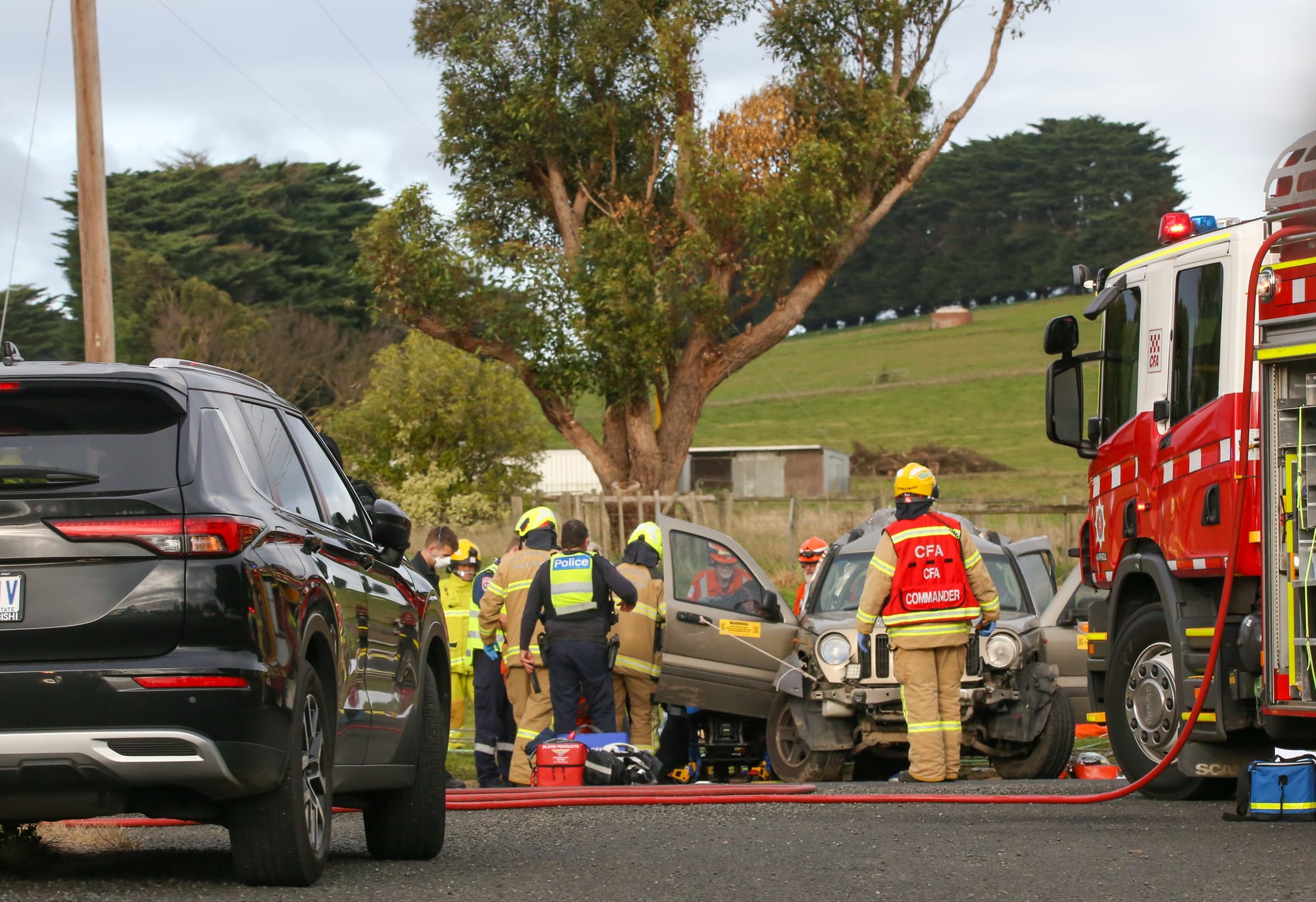 Woman dies in multi-vehicle collision