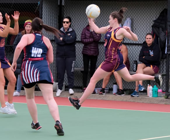 Netball B Grade Warragul Industrials Vs. Kilcunda-Bass - 17.04.21
