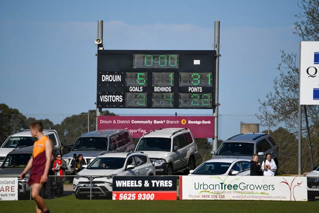 Football- Drouin Vs Warragul U16s 1-08-2020