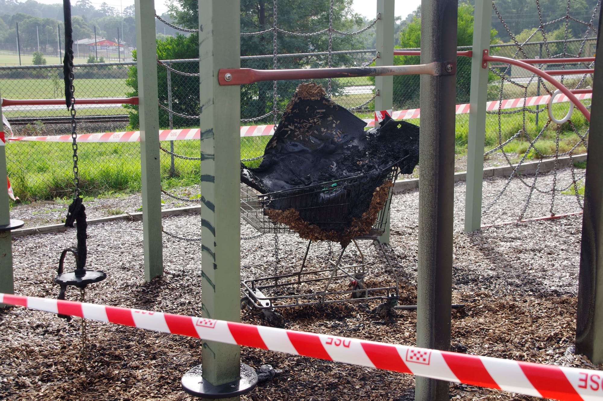 Biram Dr Park Damage - 29.03.2022