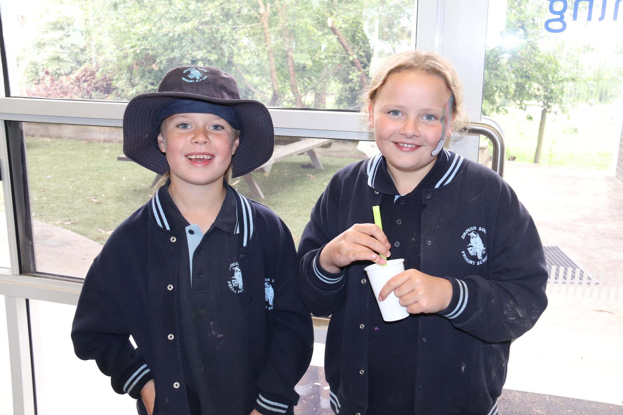 Levi and Josie had a lot of fun during the Christmas Carnival.