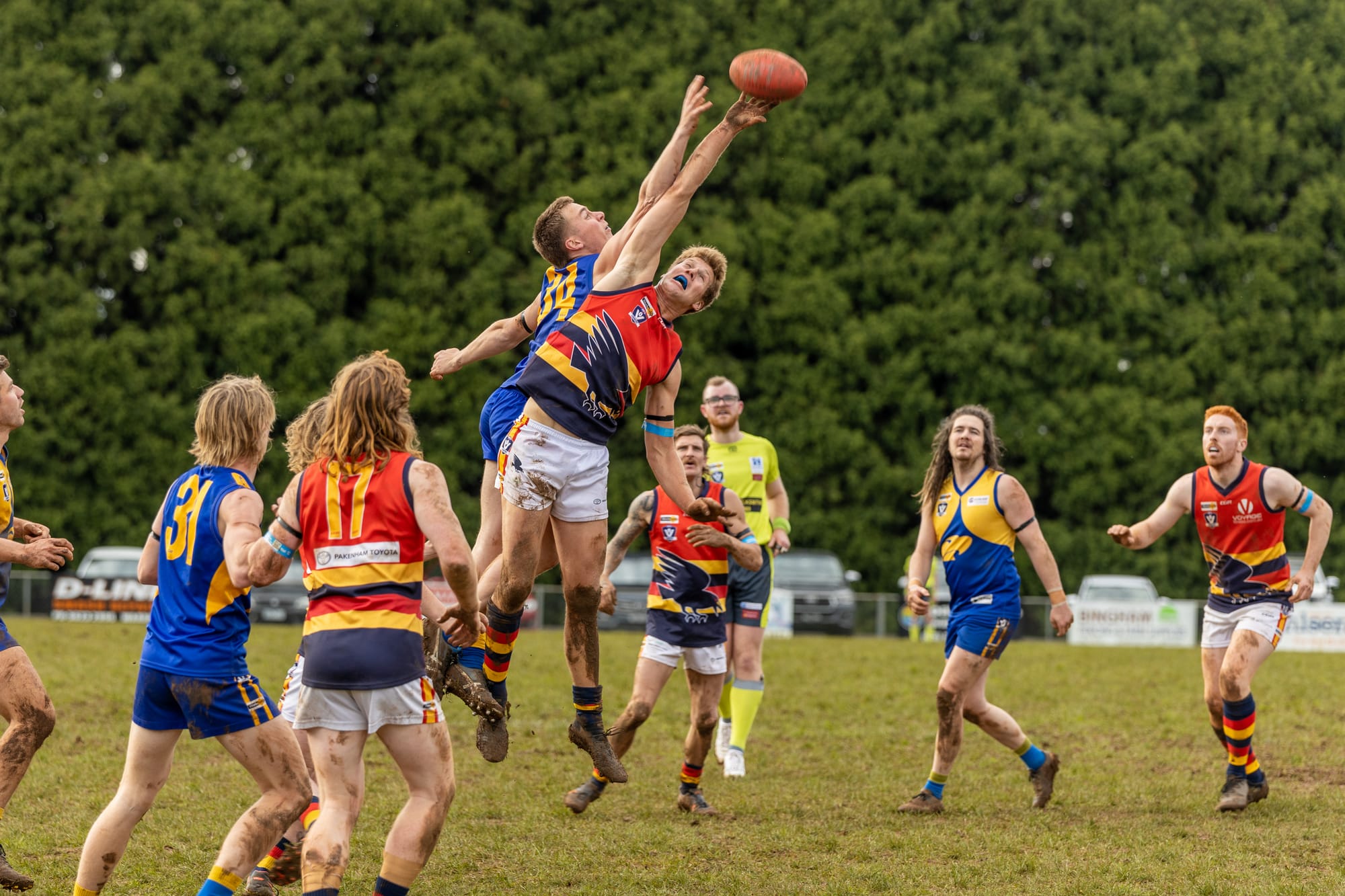 Eagles and Lyrebirds in match of the round in Ellinbank footy