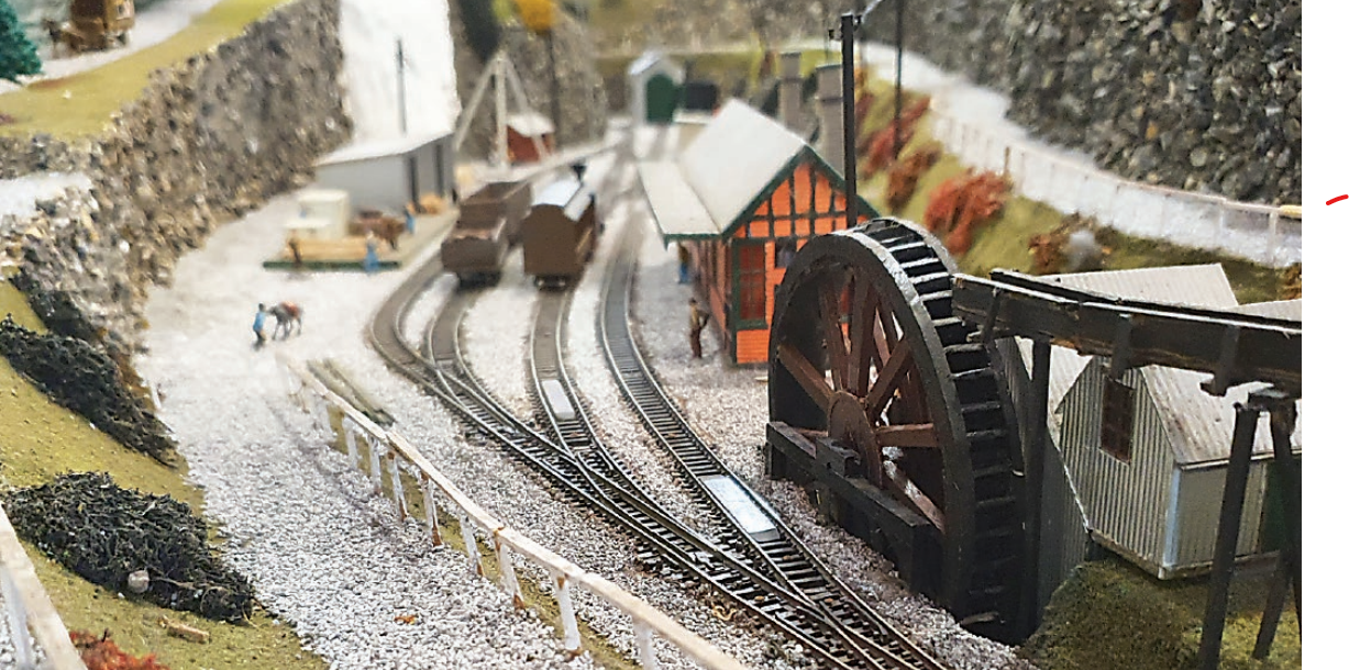 Railway diorama a timeless reminder