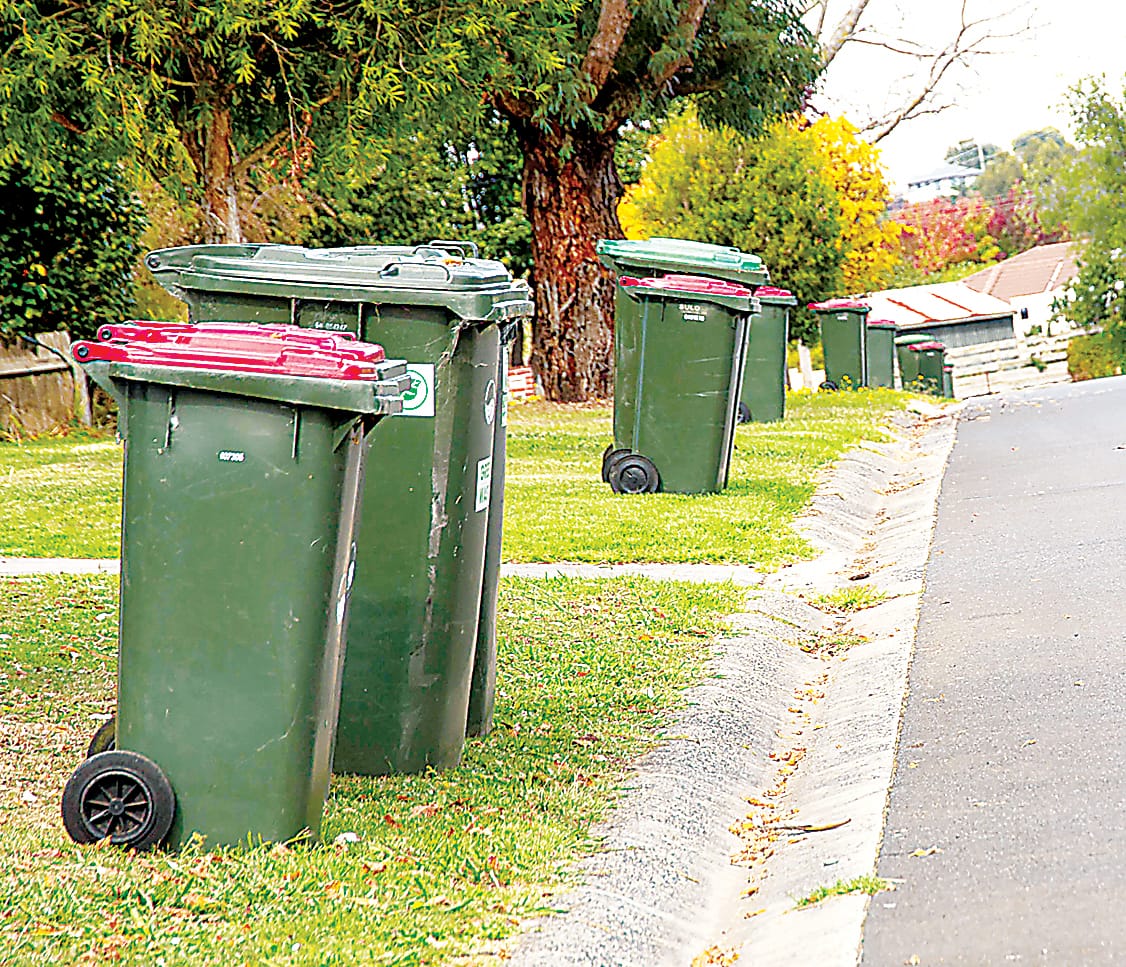 Bin collection map apology