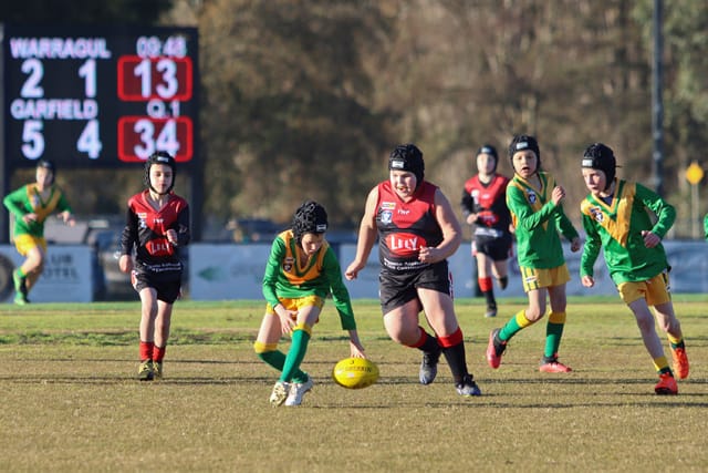 Football WDJFL (U10's) Warragul Vs. Garfield  - 03.07.2021 