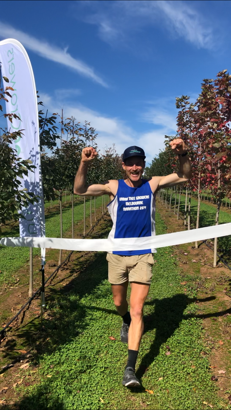 Easter marathon challenge for Chris his biggest yet