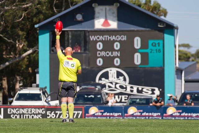 Football GFL Wonthaggi v Drouin Seniors - 03042021