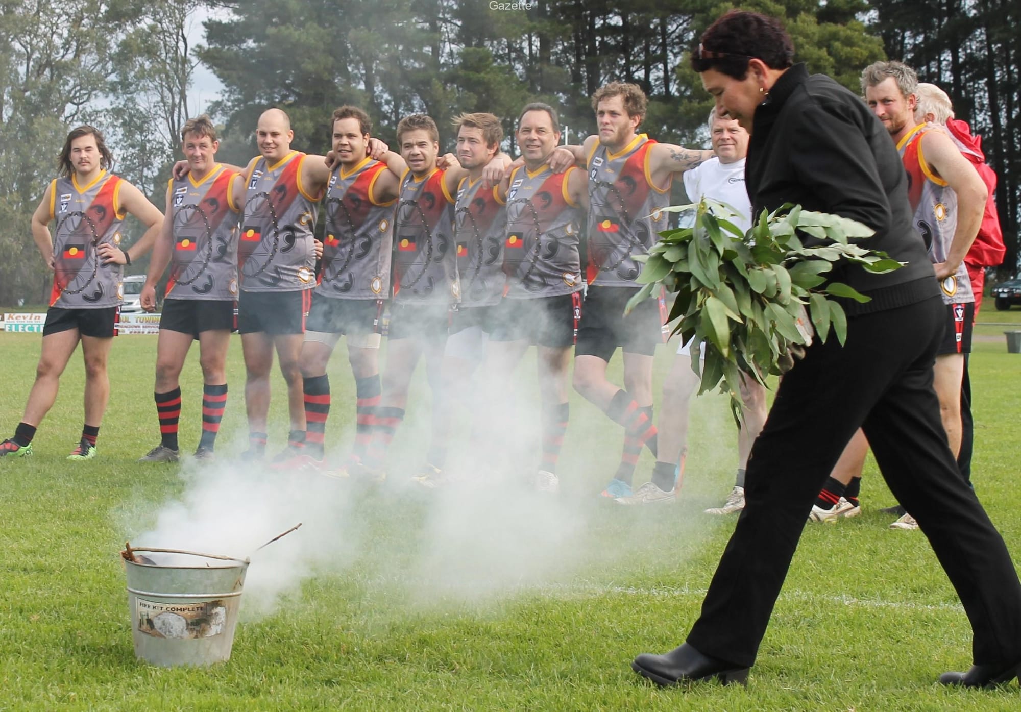 Smoking ceremony for Nilma-Darnum