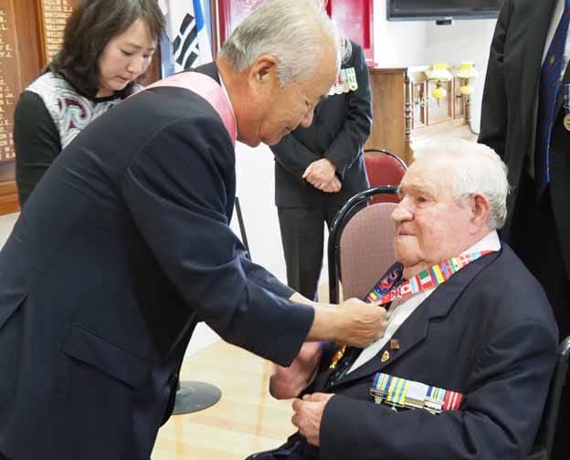 Korean veterans recognised