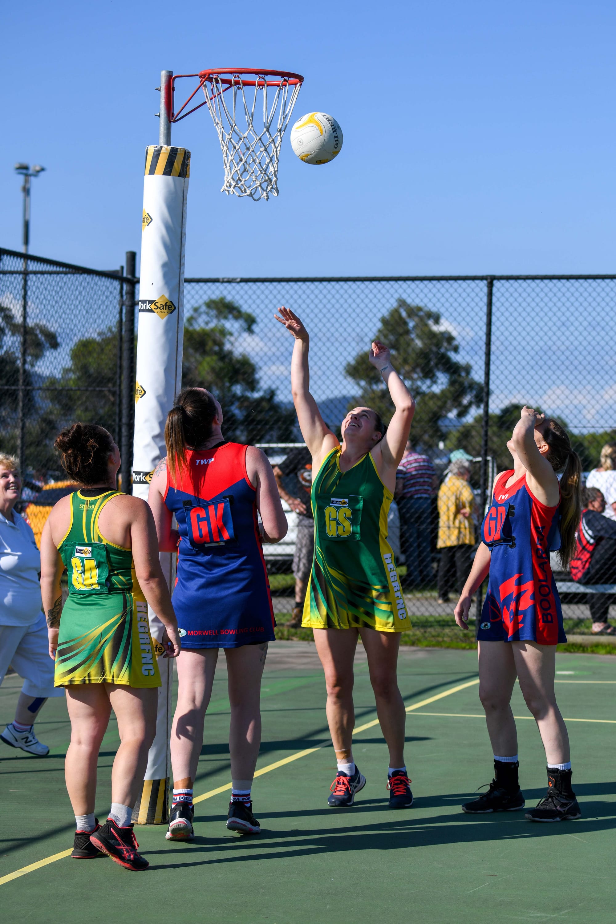 Netball (A Grade) MGFNL Hill End Vs. Boolarra QTR1 - 23.04.2022