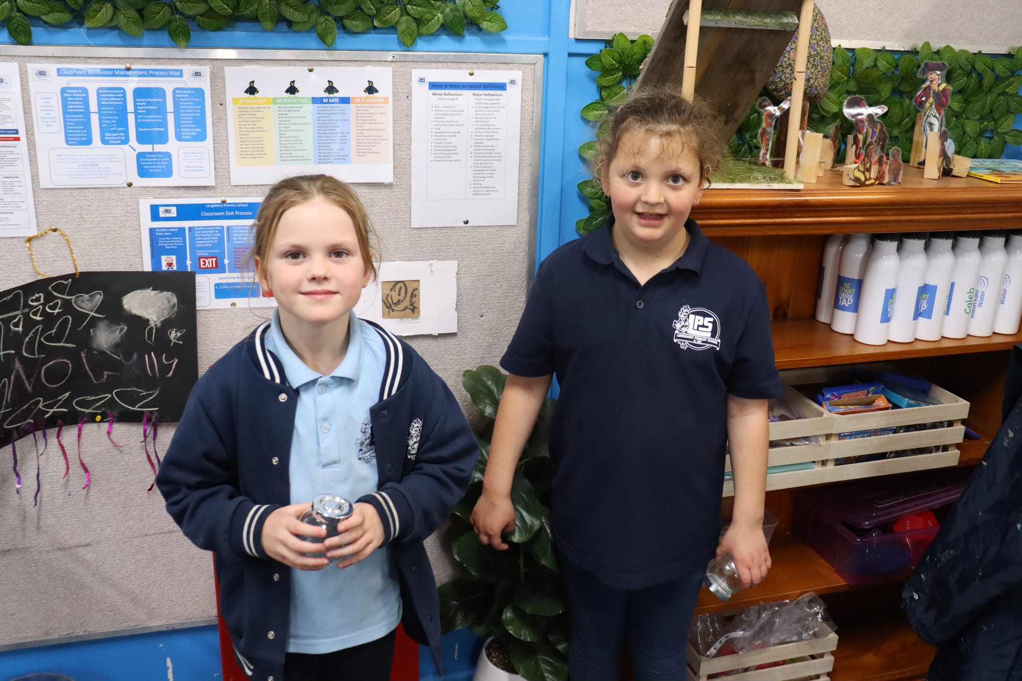 Lucky Dip stallholders Alison and Maddison