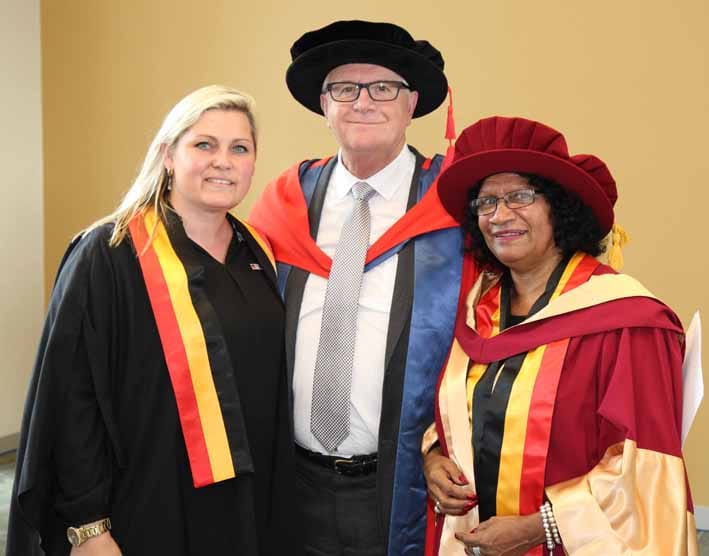 Federation University doctorate for Eileen Harrison