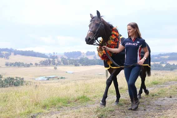 Saddle honours for Rachelle