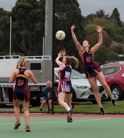Netball B Grade Warragul Industrials Vs. Kilcunda-Bass - 17.04.21